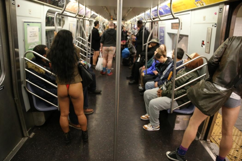 The No Pants Subway Ride