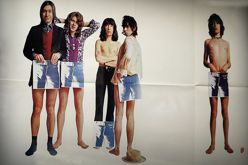 "Sticky Fingers" promotional poster from 1971 by American photographer David Montgomery. (Gordon Donovan/Yahoo News)